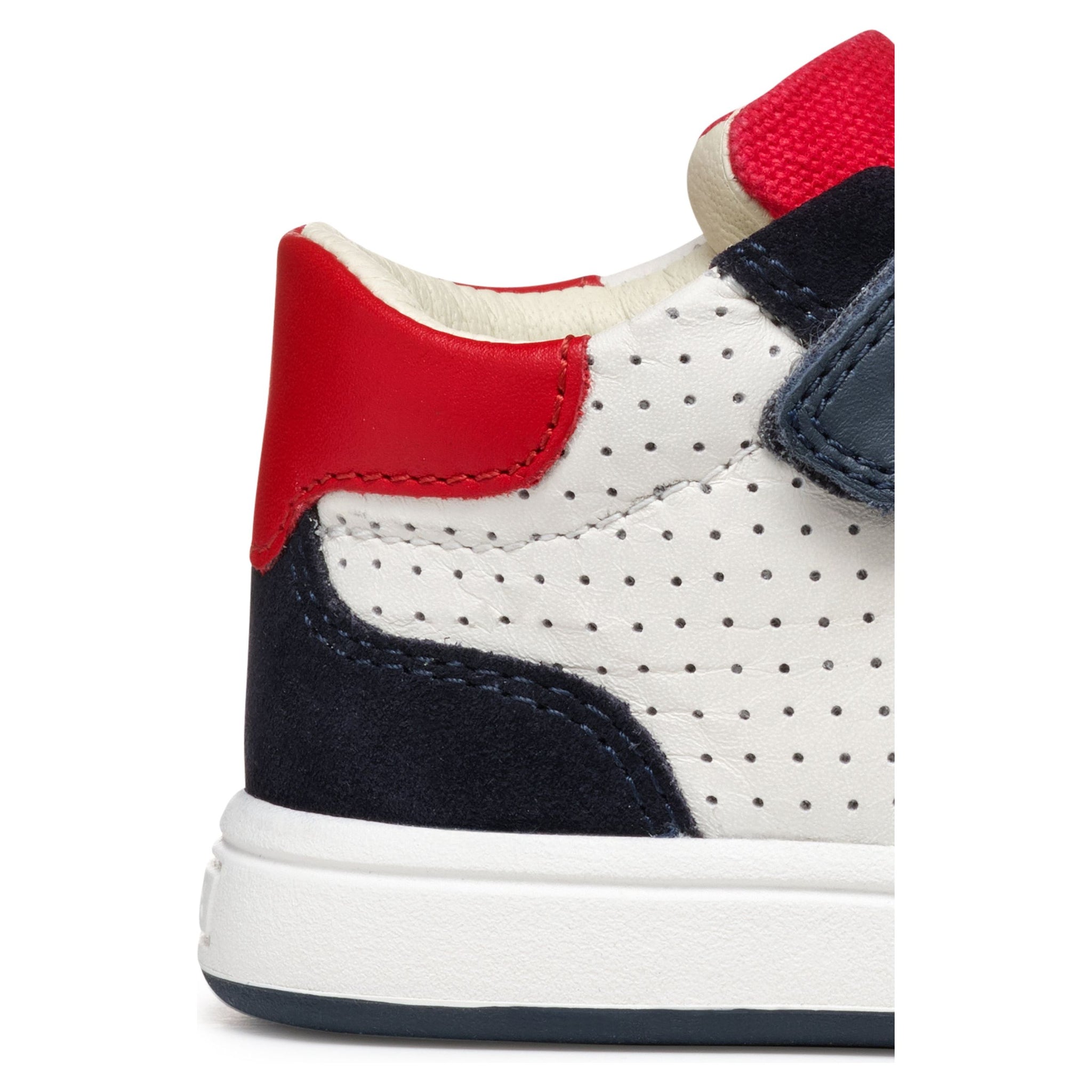 GEOX Biglia (B554DA) - Kids Velcro Boot in White/Navy/Red | GEOX Shoes | Wisemans | Bantry | Shoe Shop | Munster | Ireland