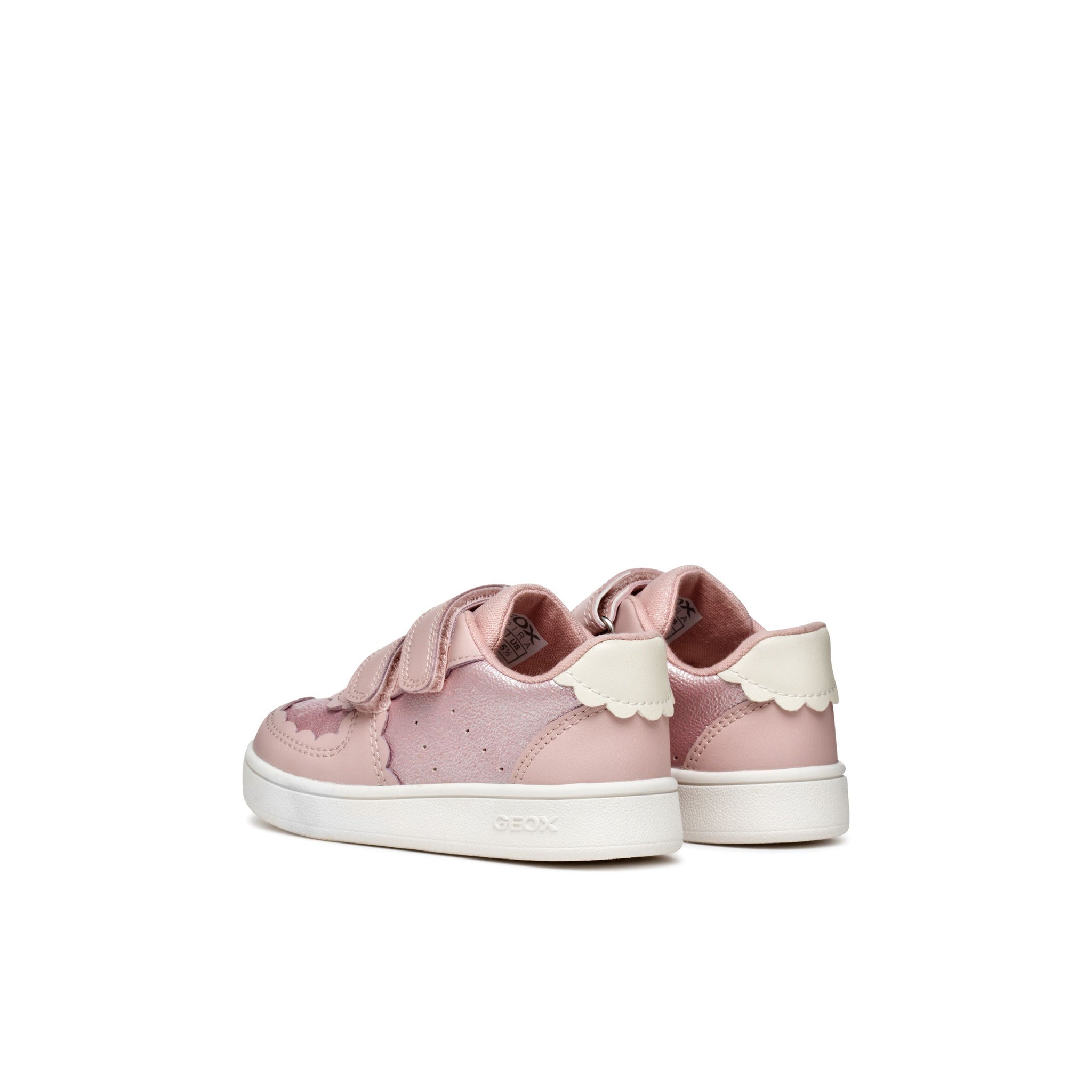 Geox Eclyper (B555MA) - Girls Velcro Trainer in Pink | GEOX Shoes | Wisemans | Bantry | Shoe Shop | Munster | Ireland