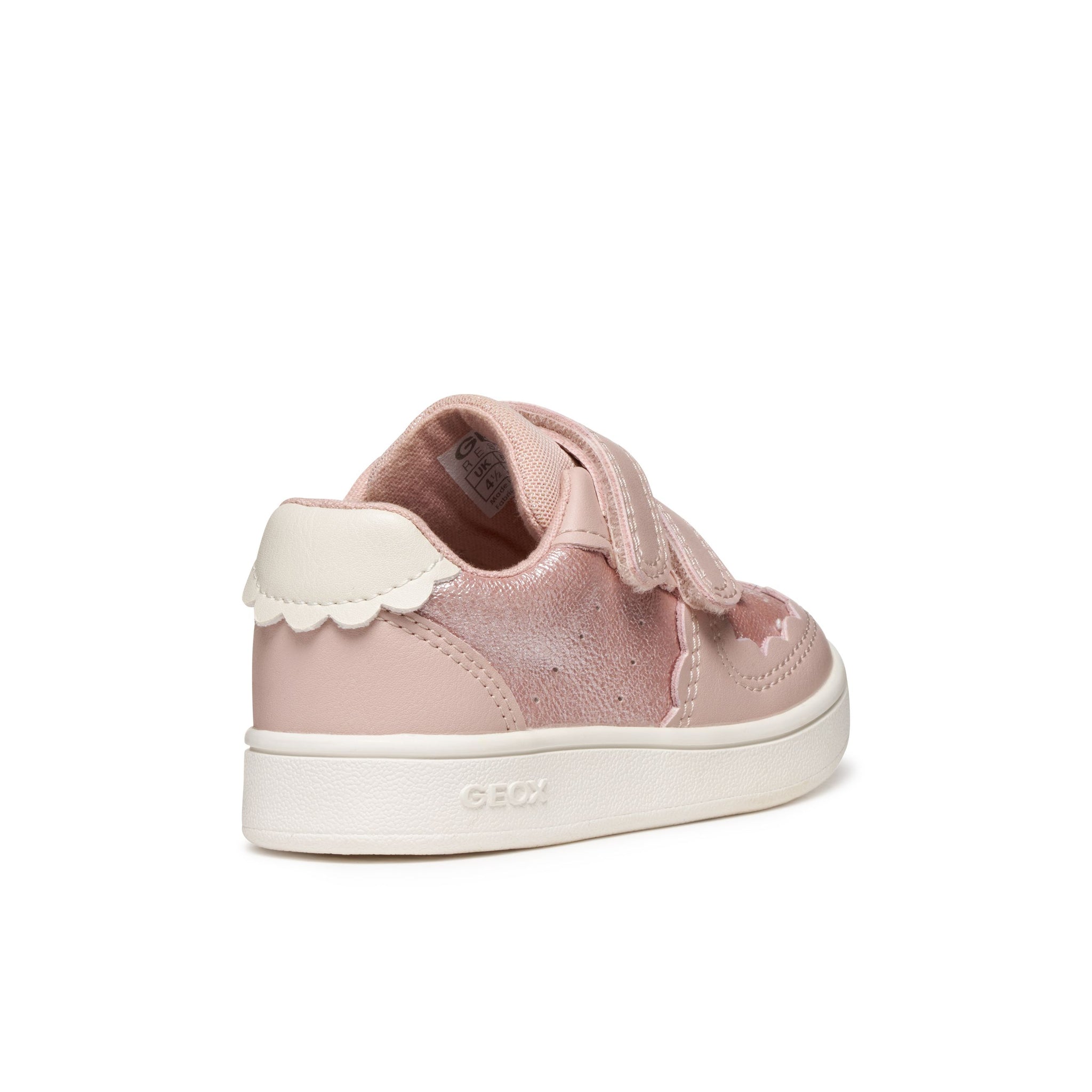 Geox Eclyper (B555MA) - Girls Velcro Trainer in Pink | GEOX Shoes | Wisemans | Bantry | Shoe Shop | Munster | Ireland