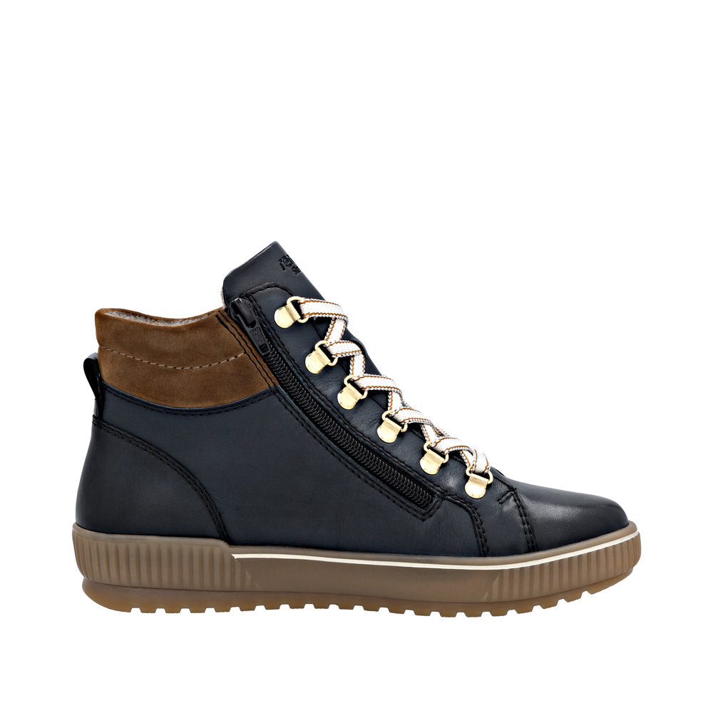 Remonte D0781 - Ladies Ankle Boot in Navy | Remonte | Wisemans | Bantry | Shoe Shop | West Cork | Munster