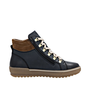 Remonte D0781 - Ladies Ankle Boot in Navy | Remonte | Wisemans | Bantry | Shoe Shop | West Cork | Munster