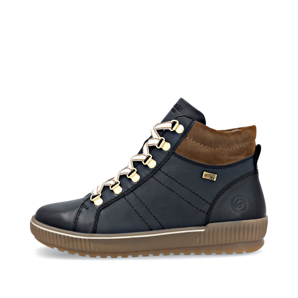 Remonte D0781 - Ladies Ankle Boot in Navy | Remonte | Wisemans | Bantry | Shoe Shop | West Cork | Munster