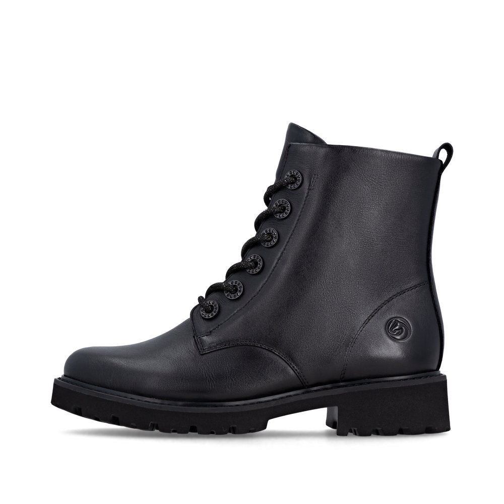 Remonte D8653 - Ladies Ankle Boot in Black | Remonte Shoes | Wisemans | Bantry | Shoe Shop | West Cork | Munster