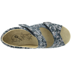 Easy B Eider 2V(75023N) - Ladies Wide Fit Velcro Sandal. Easy B Shoes | Wide Fit Shoes | Personal Shoe Fitting Service | Wisemans | Bantry | West Cork | Munster | Ireland