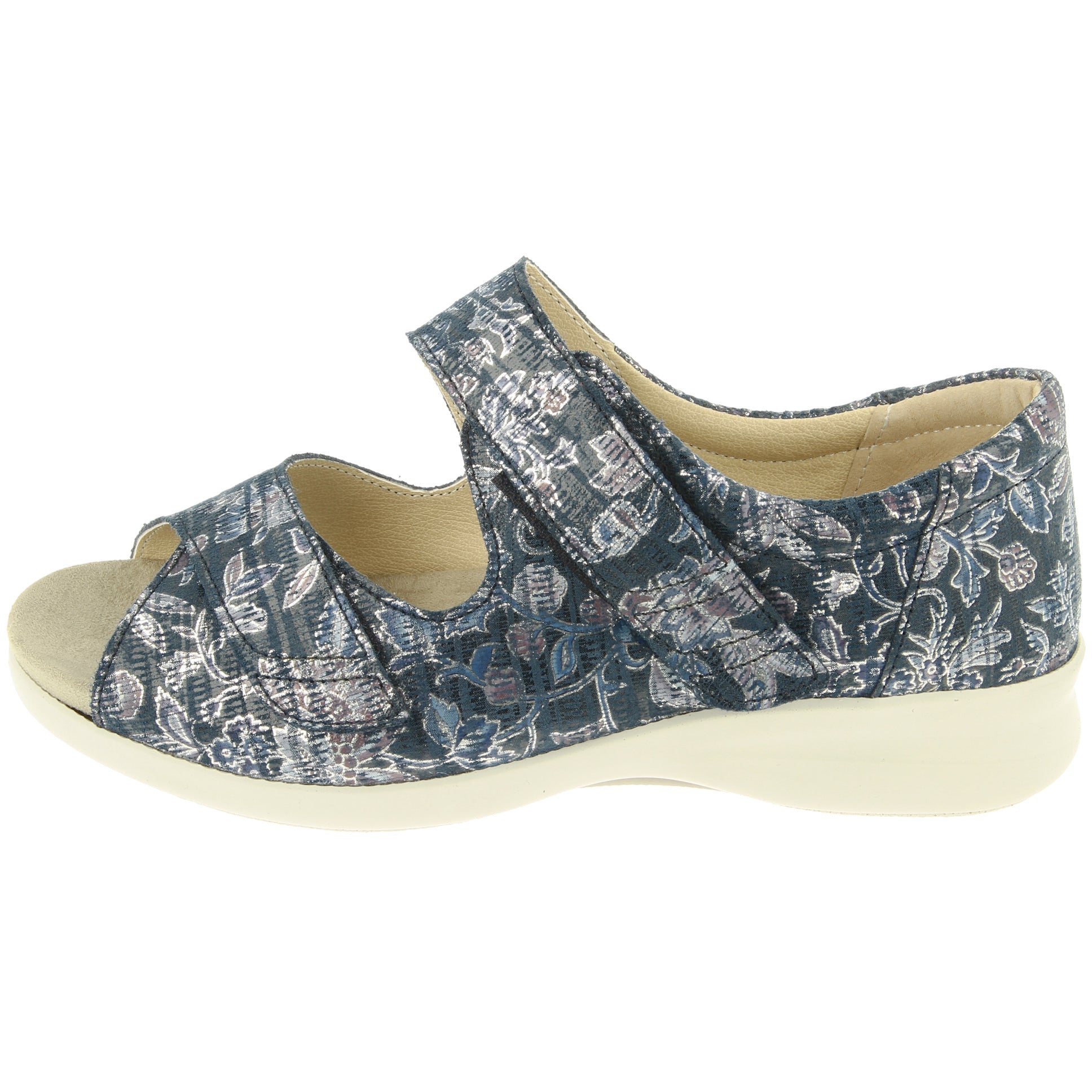 Easy B Eider 2V(75023N) - Ladies Wide Fit Velcro Sandal. Easy B Shoes | Wide Fit Shoes | Personal Shoe Fitting Service | Wisemans | Bantry | West Cork | Munster | Ireland