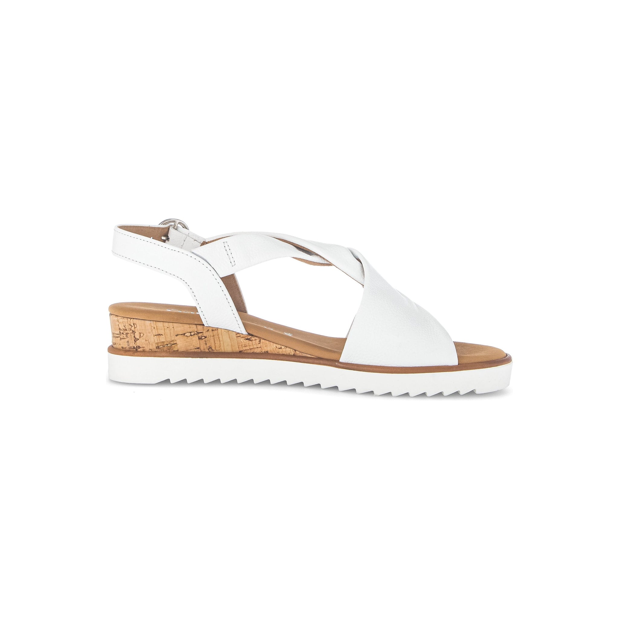 Gabor Rich (62.751.50) - Ladies Sandal in White | Gabor Shoes | Wisemans | Bantry | Shoe Shop | West Cork | Munster