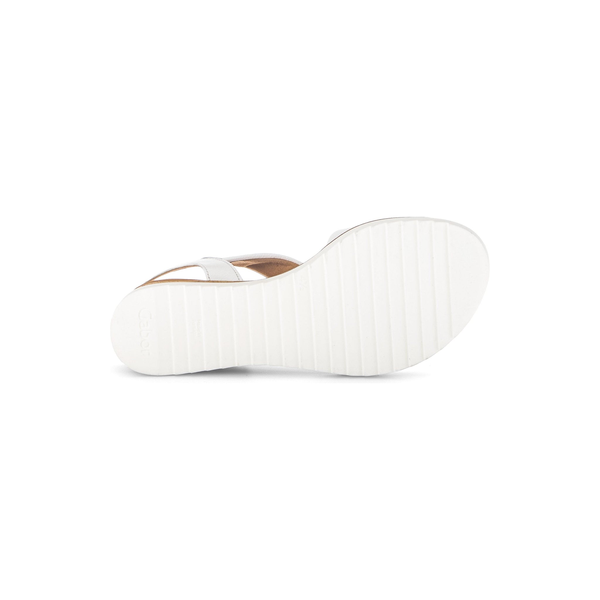 Gabor Rich (62.751.50) - Ladies Sandal in White | Gabor Shoes | Wisemans | Bantry | Shoe Shop | West Cork | Munster