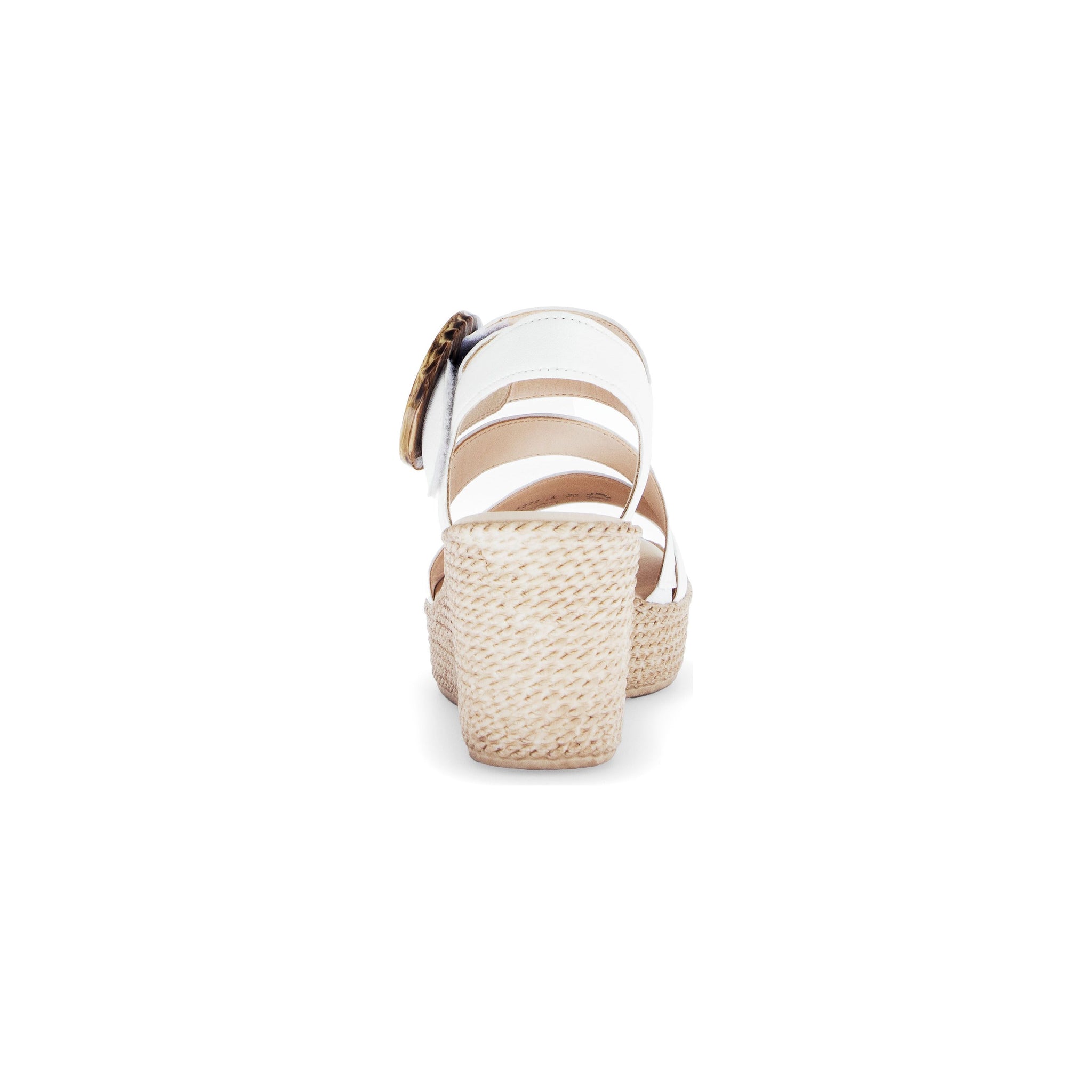 Gabor Drama (64.770.20)-Ladies Wedge Sandal in White |Gabor Shoes | Wisemans | Bantry | Shoe Shop | West Cork | Munster