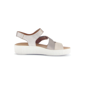 Gabor Ball (63.600.32)- Ladies Sandal in Taupe |&nbsp;Gabor Shoes | Wisemans | Bantry | Shoe Shop | West Cork | Munster