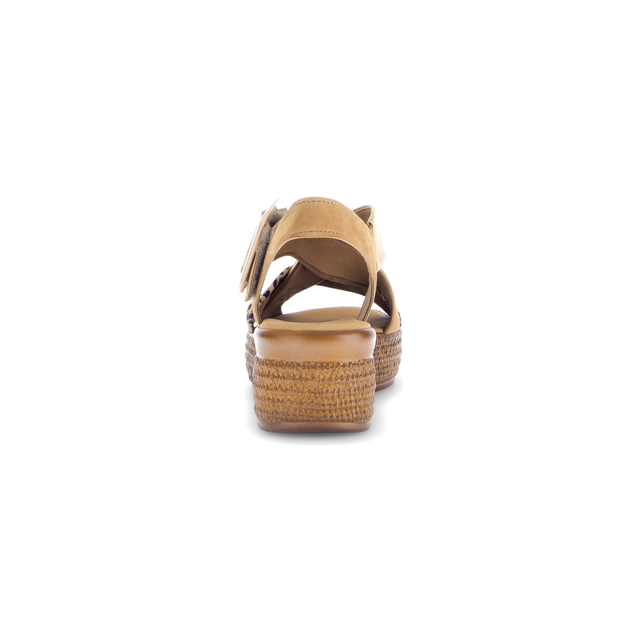 Gabor Gavotte (64.572.27) - Ladies Wedge Sandals in Tan Multi | Gabor Shoes | Wisemans | Bantry | Shoe Shop | West Cork | Munster