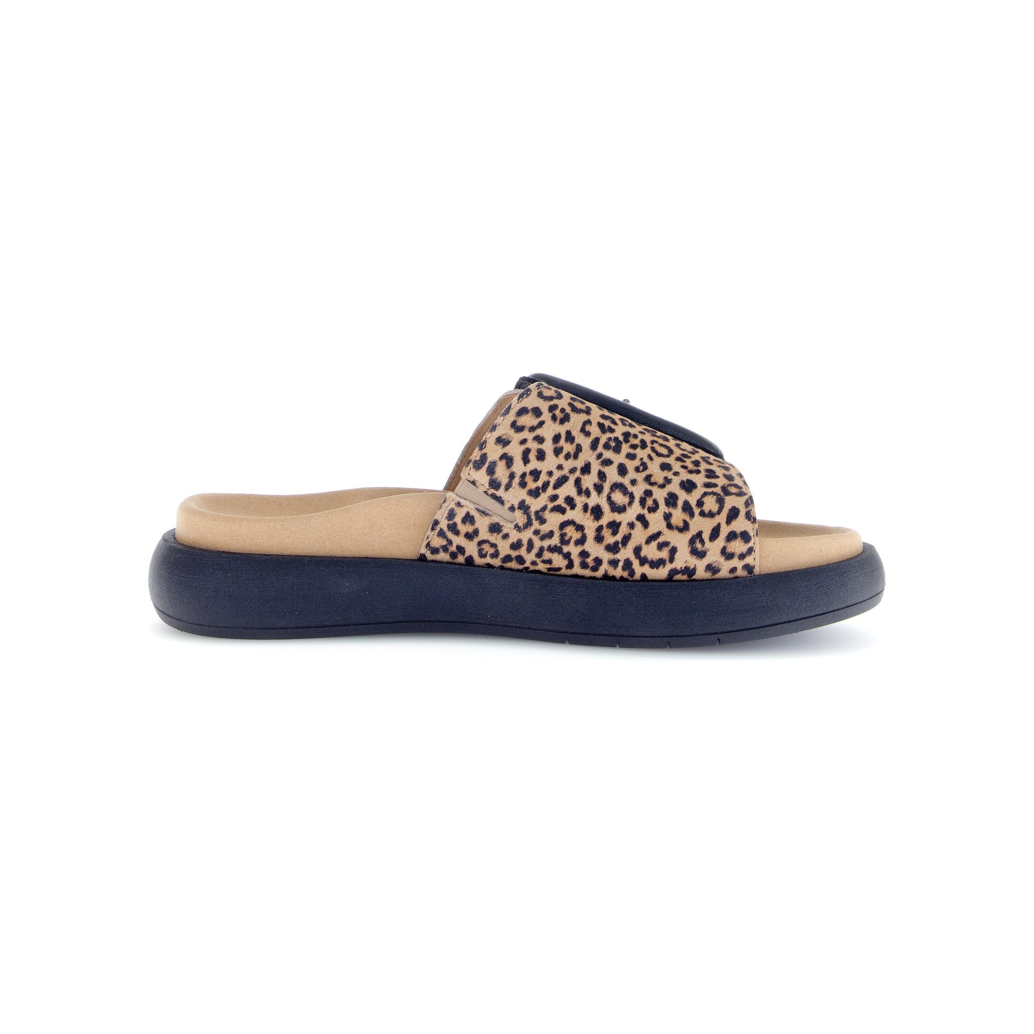 Gabor Adios (63.752.32)- Ladies Mule in Black Leopard Print | Gabor Shoes | Wisemans | Bantry | Shoe Shop | West Cork | Munster