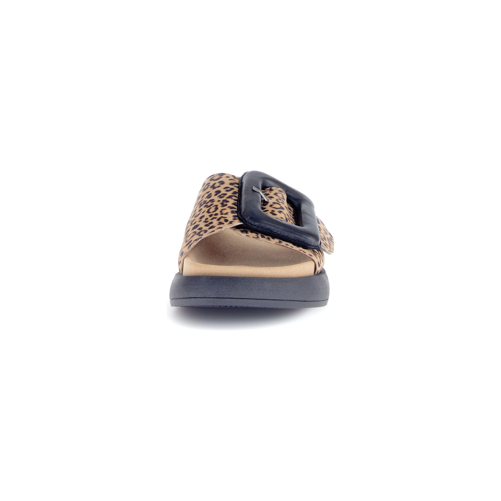 Gabor Adios (63.752.32)- Ladies Mule in Black Leopard Print | Gabor Shoes | Wisemans | Bantry | Shoe Shop | West Cork | Munster