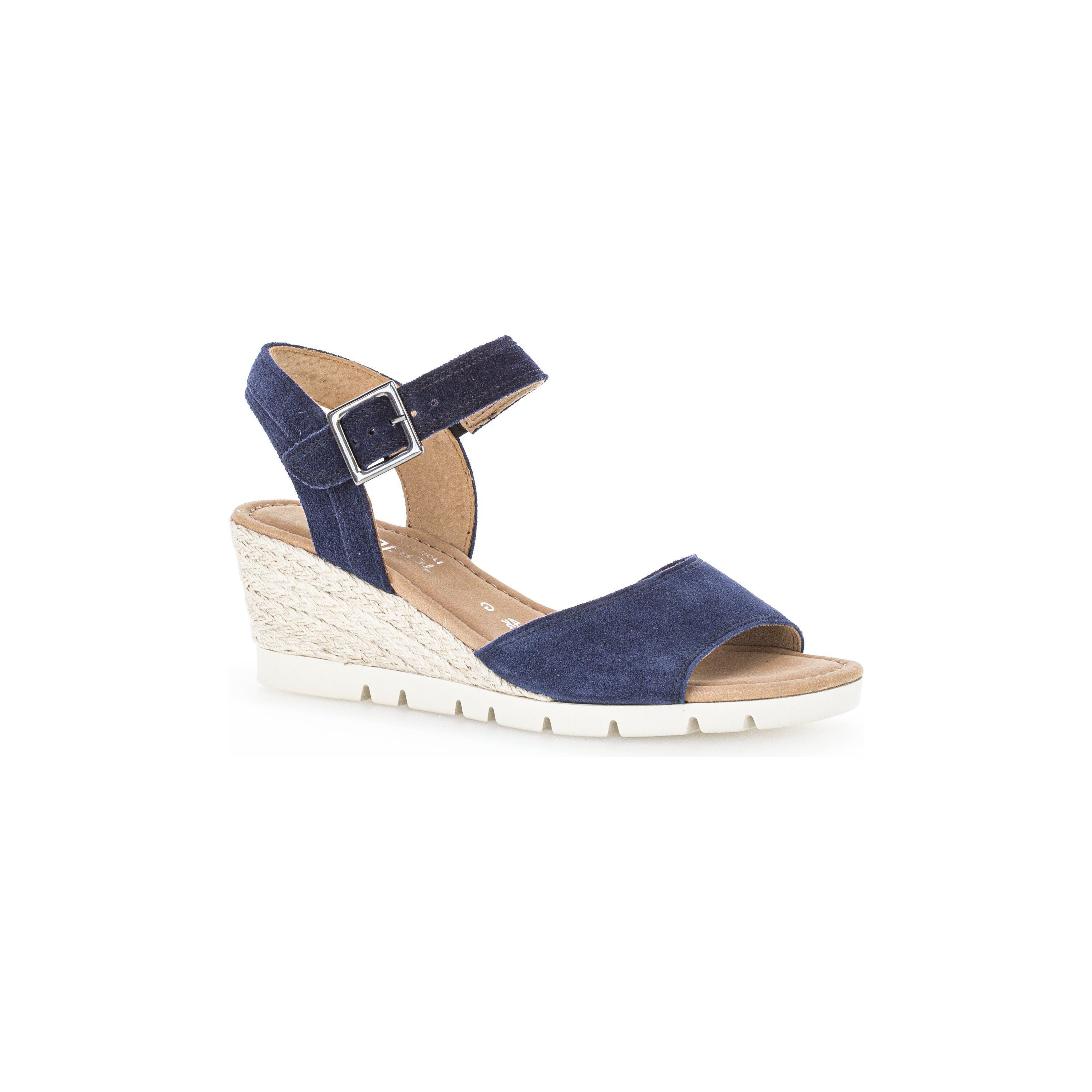 Gabor Nieve (62.042.66)- Ladies Wedge Sandal in Navy | Gabor Shoes | Wisemans | Bantry | Shoe Shop | West Cork | Munster