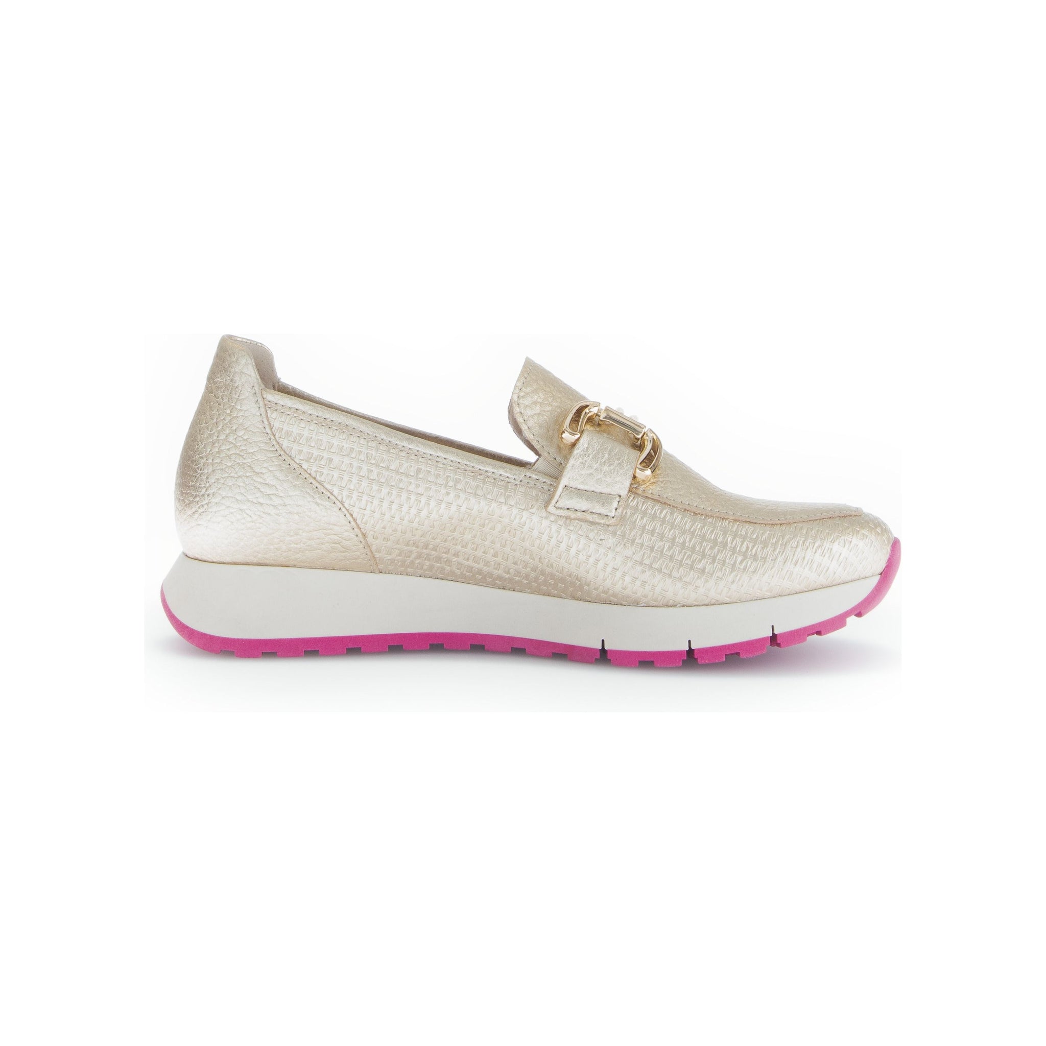 Gabor Macie (62.472.62) - Ladies Slip-On in Gold/Pink | Gabor Shoes | Wisemans | Bantry | Shoe Shop | West Cork | Munster