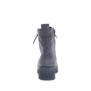Gabor Baccara - Ladies Lace Boot in Dark Grey Suede | Gabor Shoes | Wisemans | Bantry | Shoe Shop | Munster | Ireland