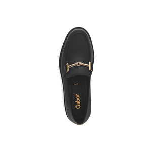 Gabor Layne(35.211.27) - Ladies Loafer in Black .Gabor | Wisemans | Bantry | Shoe Shop | West Cork | Ireland