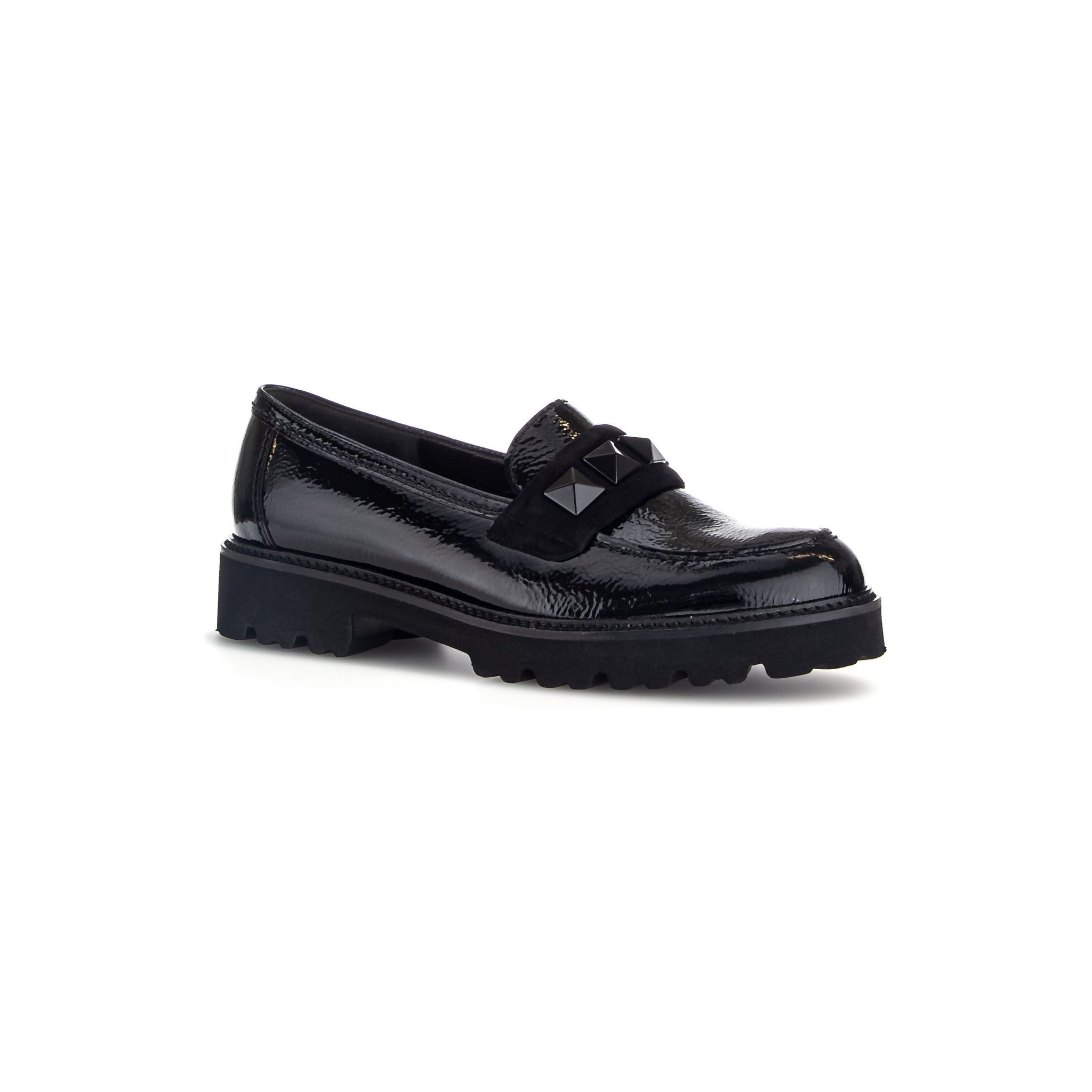 Gabor Sawyer (35.243.970 - Ladies Loafer in Black Patent . Gabor | Wisemans | Bantry | Shoe Shop | West Cork | Munster | Ireland