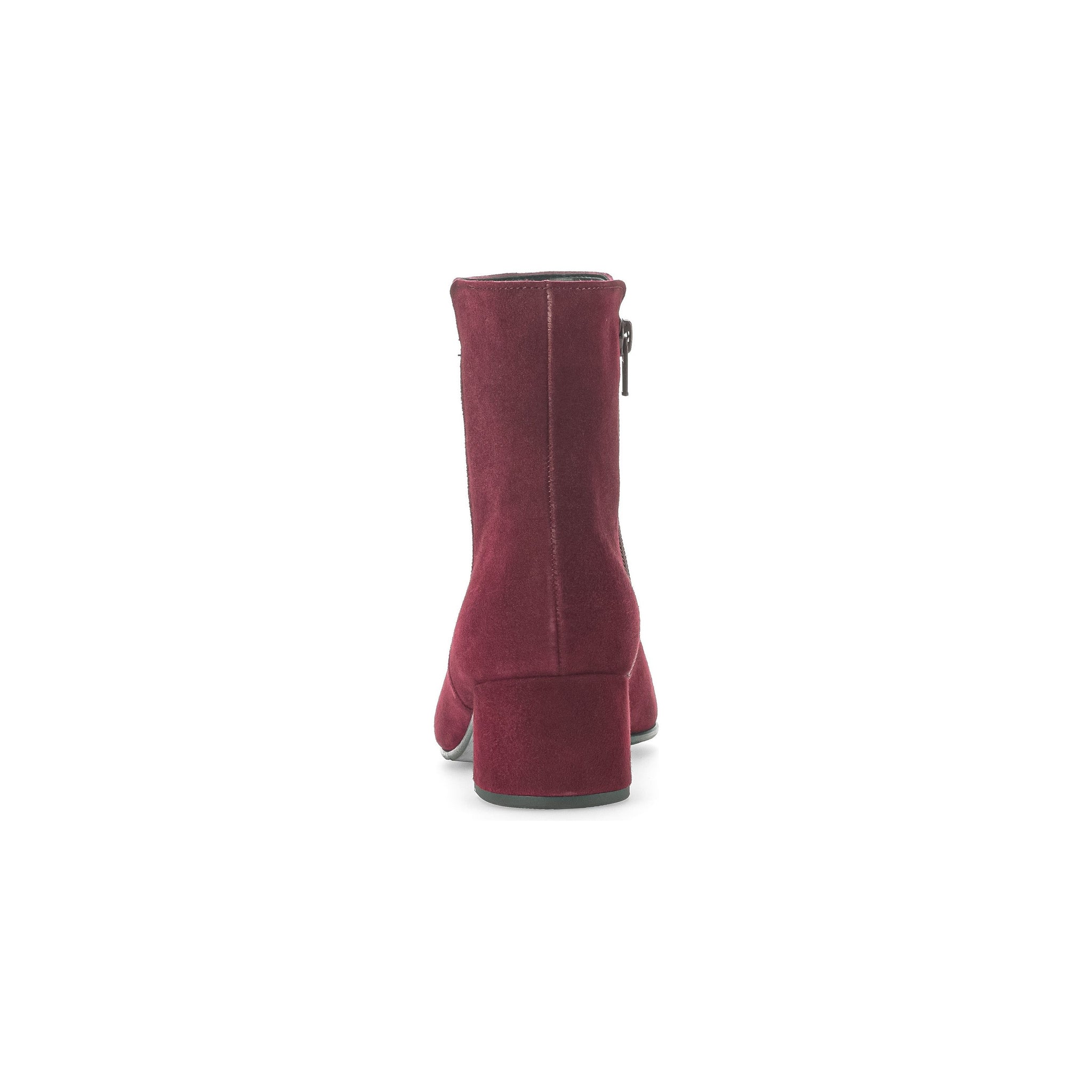 Gabor Abbey (55.680.15)- Ladies Low Heel Ankle Boot in Bordeaux Suede. Gabor | Wisemans | Bantry | Shoe Shop | West Cork | Ireland