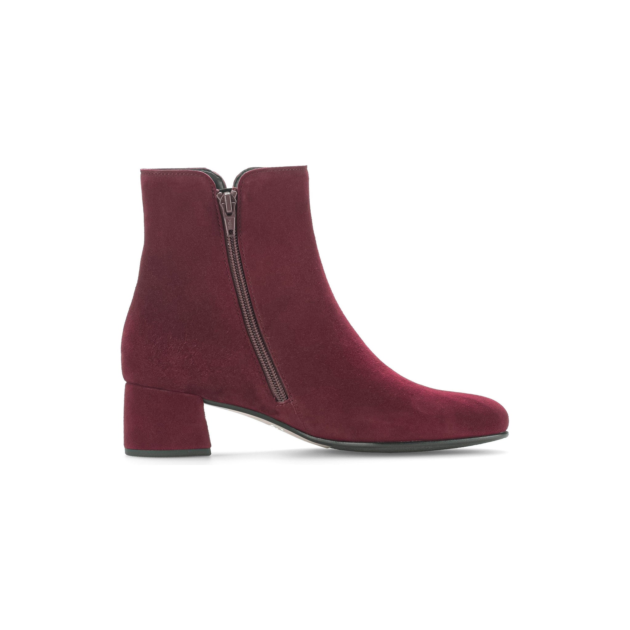 Gabor Abbey (55.680.15)- Ladies Low Heel Ankle Boot in Bordeaux Suede. Gabor | Wisemans | Bantry | Shoe Shop | West Cork | Ireland