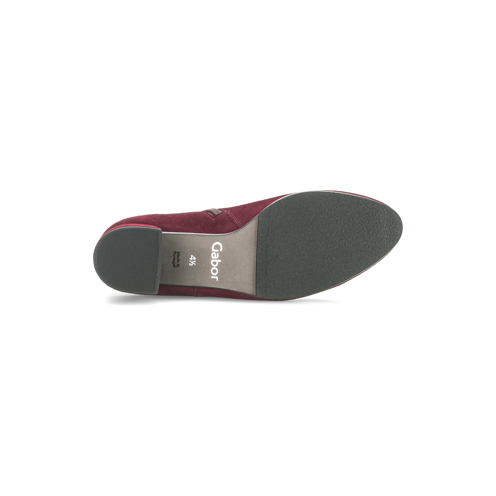 Gabor Abbey (55.680.15)- Ladies Low Heel Ankle Boot in Bordeaux Suede. Gabor | Wisemans | Bantry | Shoe Shop | West Cork | Ireland
