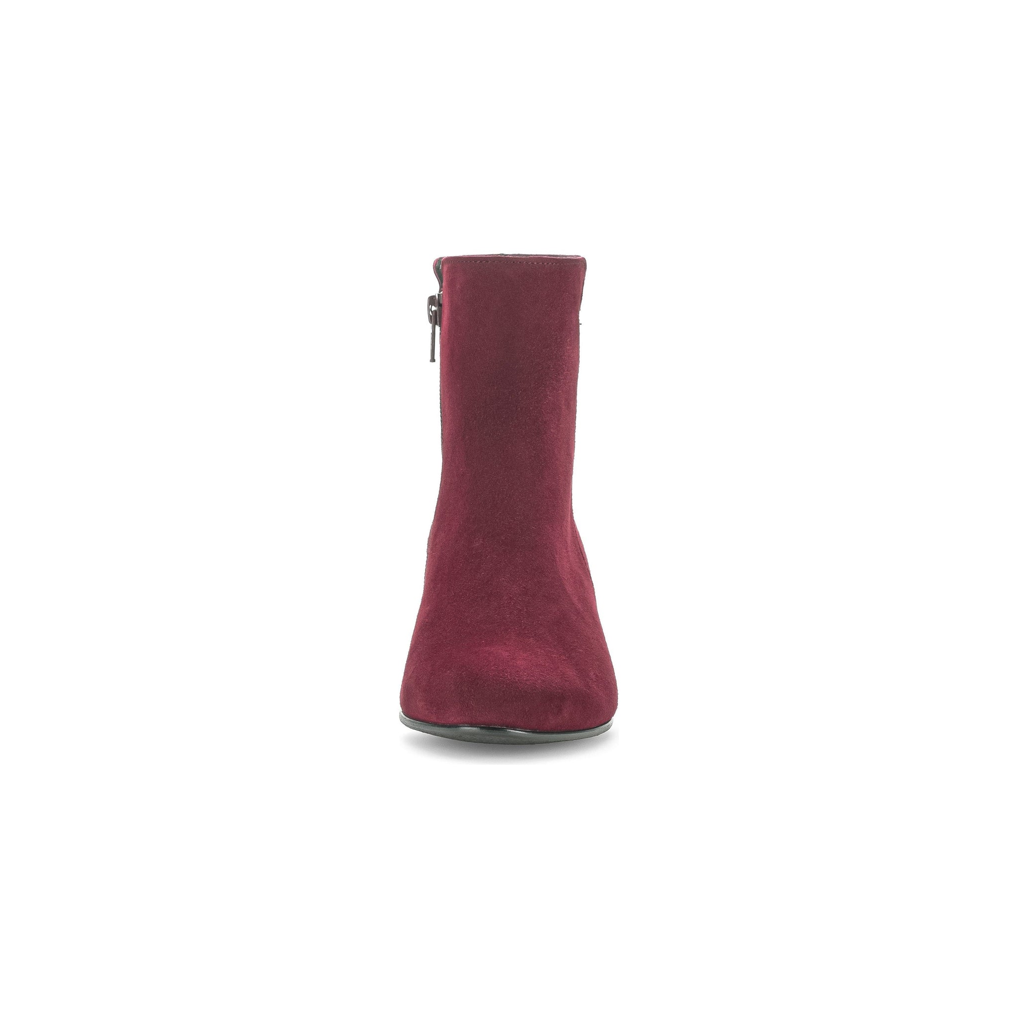 Gabor Abbey (55.680.15)- Ladies Low Heel Ankle Boot in Bordeaux Suede. Gabor | Wisemans | Bantry | Shoe Shop | West Cork | Ireland