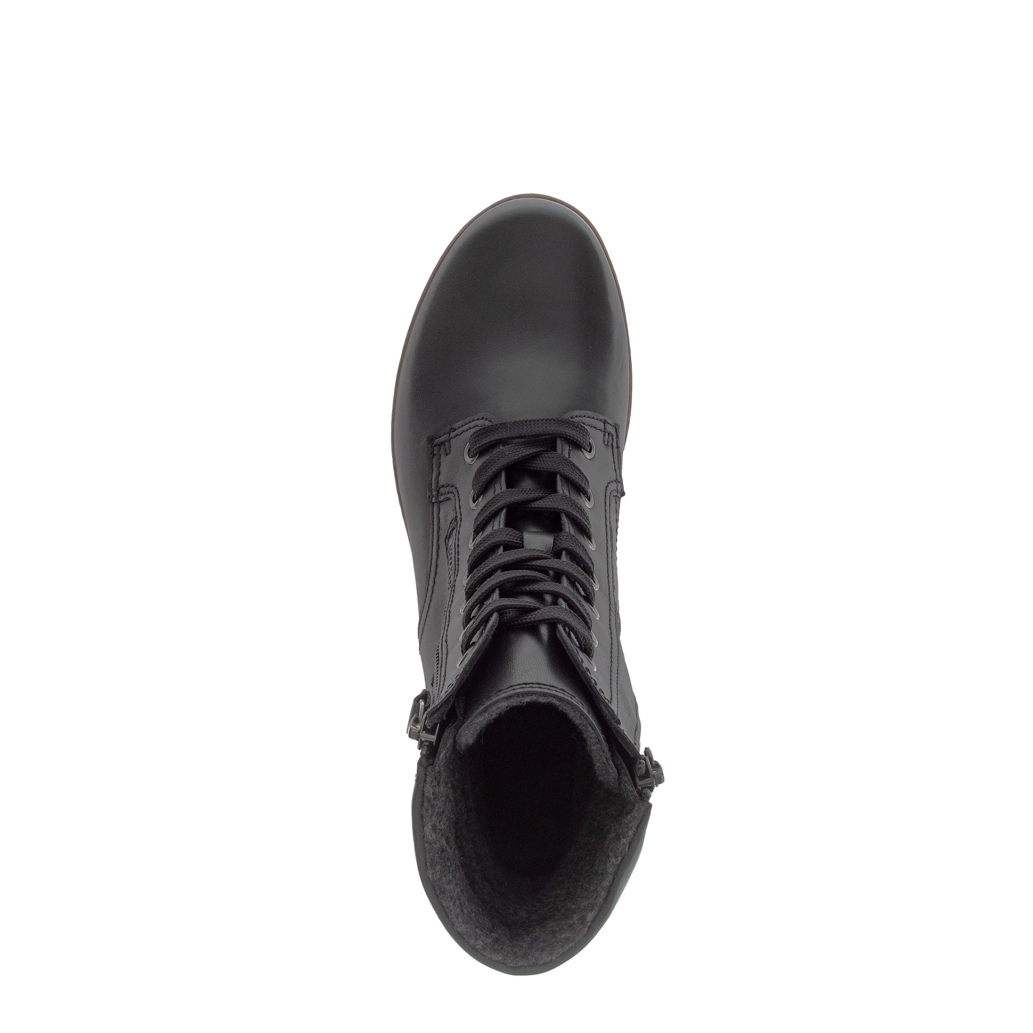 Gabor Notion( 74.672.27) - Ladies Lace Up/Zip Ankle Boot in Black | Gabor Shoes | Wisemans | Bantry | Shoe Shop | Munster | Ireland