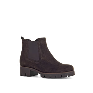 Gabor Bodo (71.710.18)- Ladies Chunky Chelsea Boot in Brown Suede | Gabor Shoes | Wisemans | Bantry | Shoe Shop | Munster | Ireland