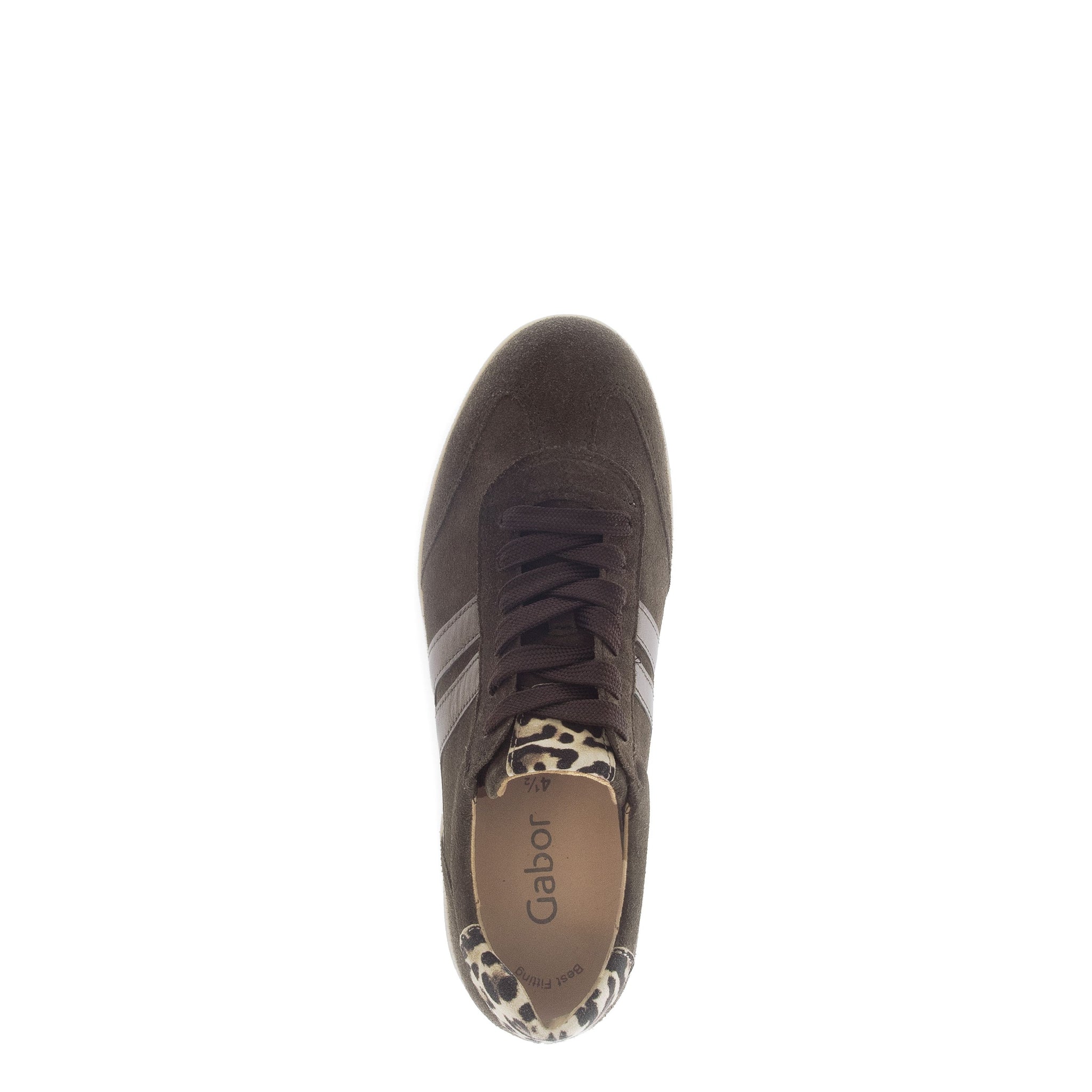 Gabor West (73.300.18)- Ladies Trainer in Brown Suede | Gabor Shoes | Wisemans | Bantry | Shoe Shop | Munster | Ireland