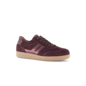 Gabor West (73.300.15)- Ladies Trainer in Burgundy | Gabor Shoes | Wisemans | Bantry | Shoe Shop | Munster | Ireland