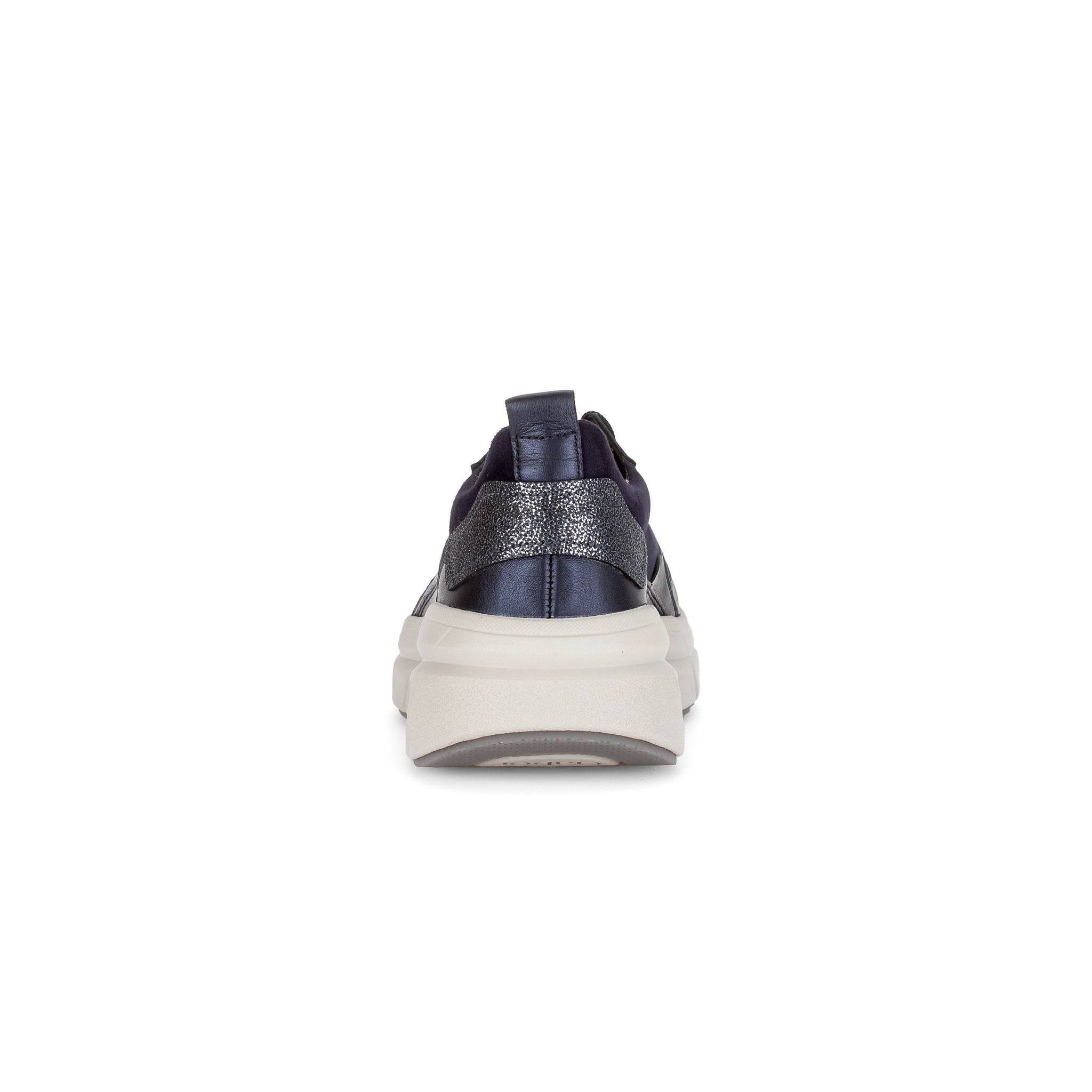 Gabor Roller - Ladies Lace Trainer In Navy