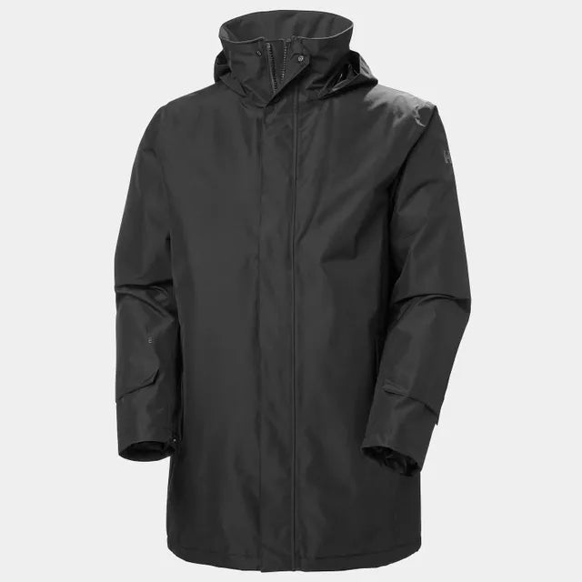Helly Hansen Men's Dubliner Insulated Long Jacket Black 53117