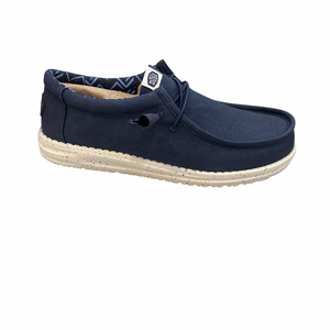 Hey Dude Wally - Washed Denim Canvas Shoe | Hey Dude | Wisemans | Bantry | Shoe Shoe | West Cork | Munster