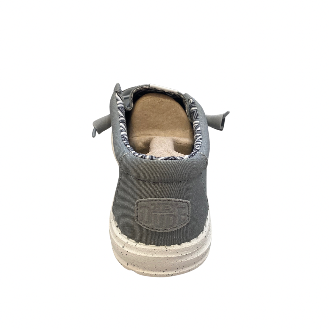 Hey Dude Wally - Canvas Shoe in Grey | Hey Dude | Wisemans | Bantry | Shoe Shoe | West Cork | Munster