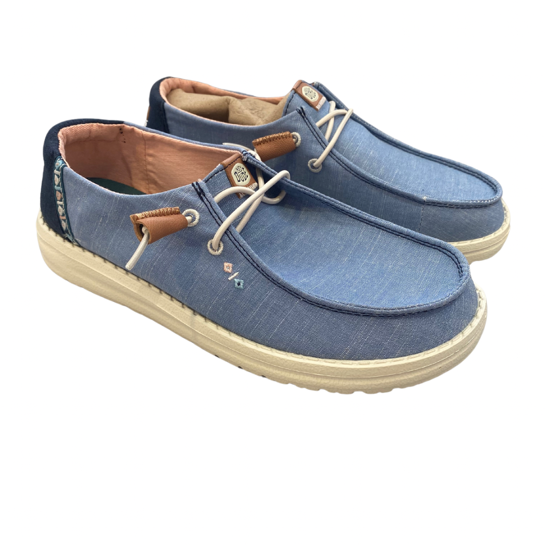 Hey Dude Wendy - Canvas Shoe in Sky Blue | Hey Dude | Wisemans | Bantry | Shoe Shop | West Cork | Munster | Ireland&nbsp;
