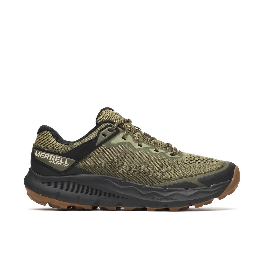 Merrell Nova 4 (J068397) - Mens Waterproof Trail Runner in Green | Merrell Footwear | Wisemans | Bantry | Shoe Shop | West Cork | Munster