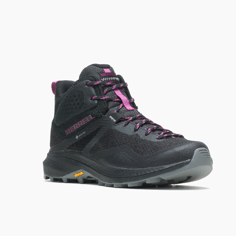 Merrell MQM 3 (J135520) - Ladies Gore-Tex Walking Boot in Black | Merrell Footwear | Wisemans | Bantry | Shoe Shop | West Cork | Munster