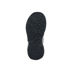 Geox Calco(J16CMA) - Girls Velcro Trainer in Black/Silver | Geox Shoes | Childrens Shoe Fitting | Wisemans | Bantry | West Cork | Ireland.
