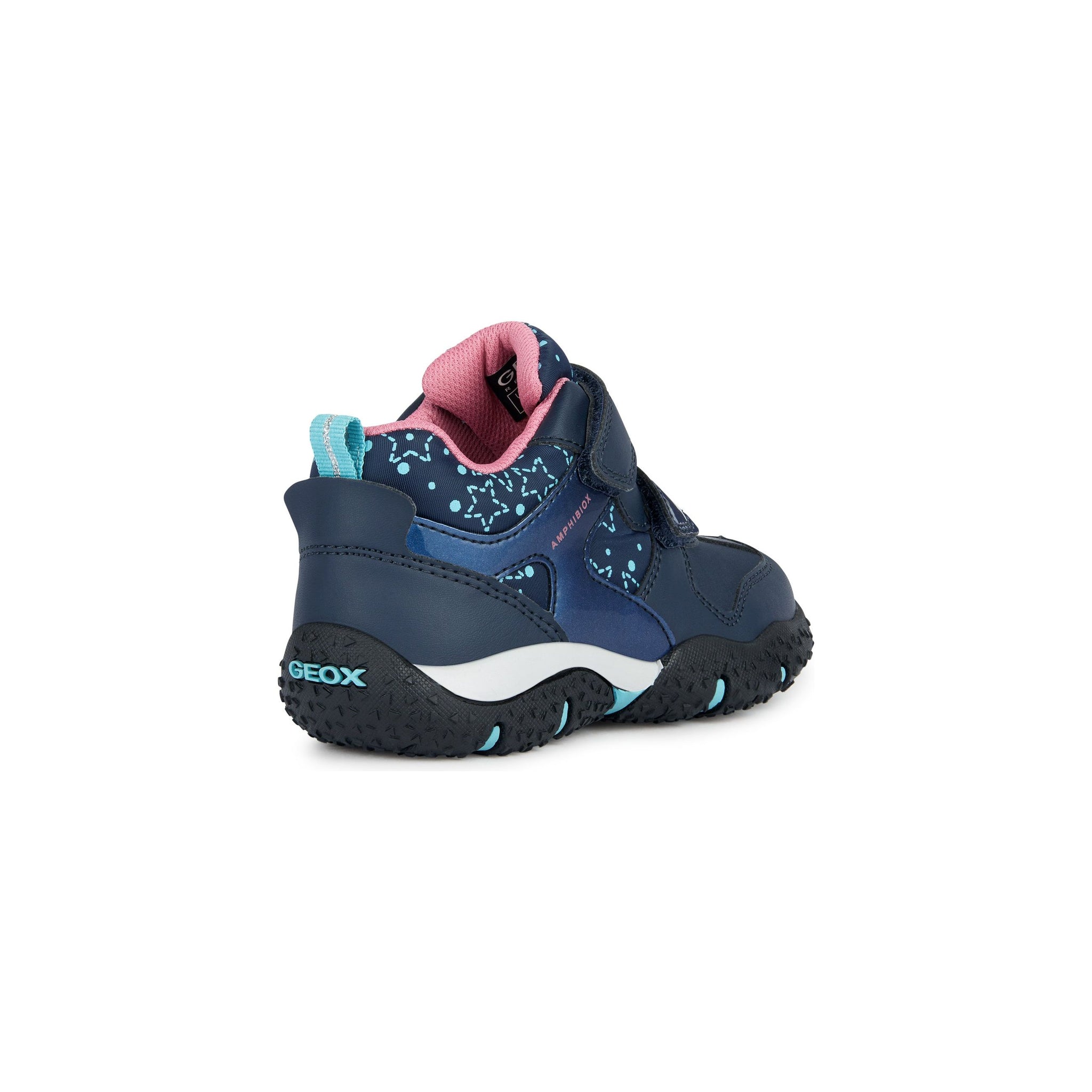 Geox Baltic (J26H1A)- Girls Waterproof Velcro Boot in Navy | Geox Shoes | Childrens Shoe Fitting | Wisemans | Bantry | West Cork | Ireland