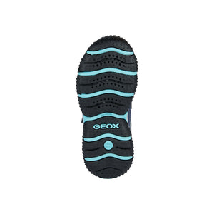 Geox Baltic (J26H1A)- Girls Waterproof Velcro Boot in Navy | Geox Shoes | Childrens Shoe Fitting | Wisemans | Bantry | West Cork | Ireland