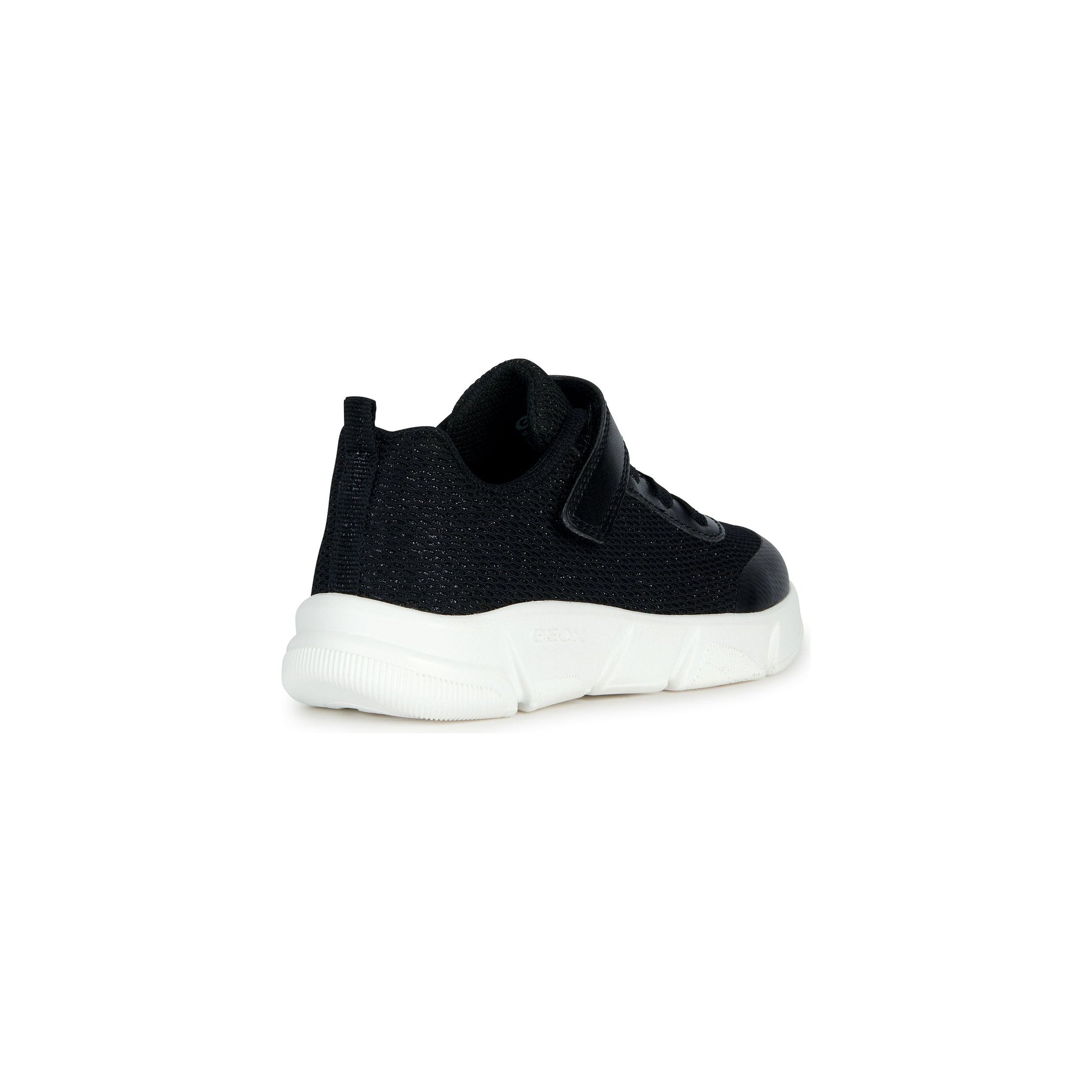 Geox Aril (J36DLD)- Gilrs Velcro Trainer in Black | Geox Shoes | Childrens Shoe Fitting | Wisemans | Bantry | West Cork | Ireland