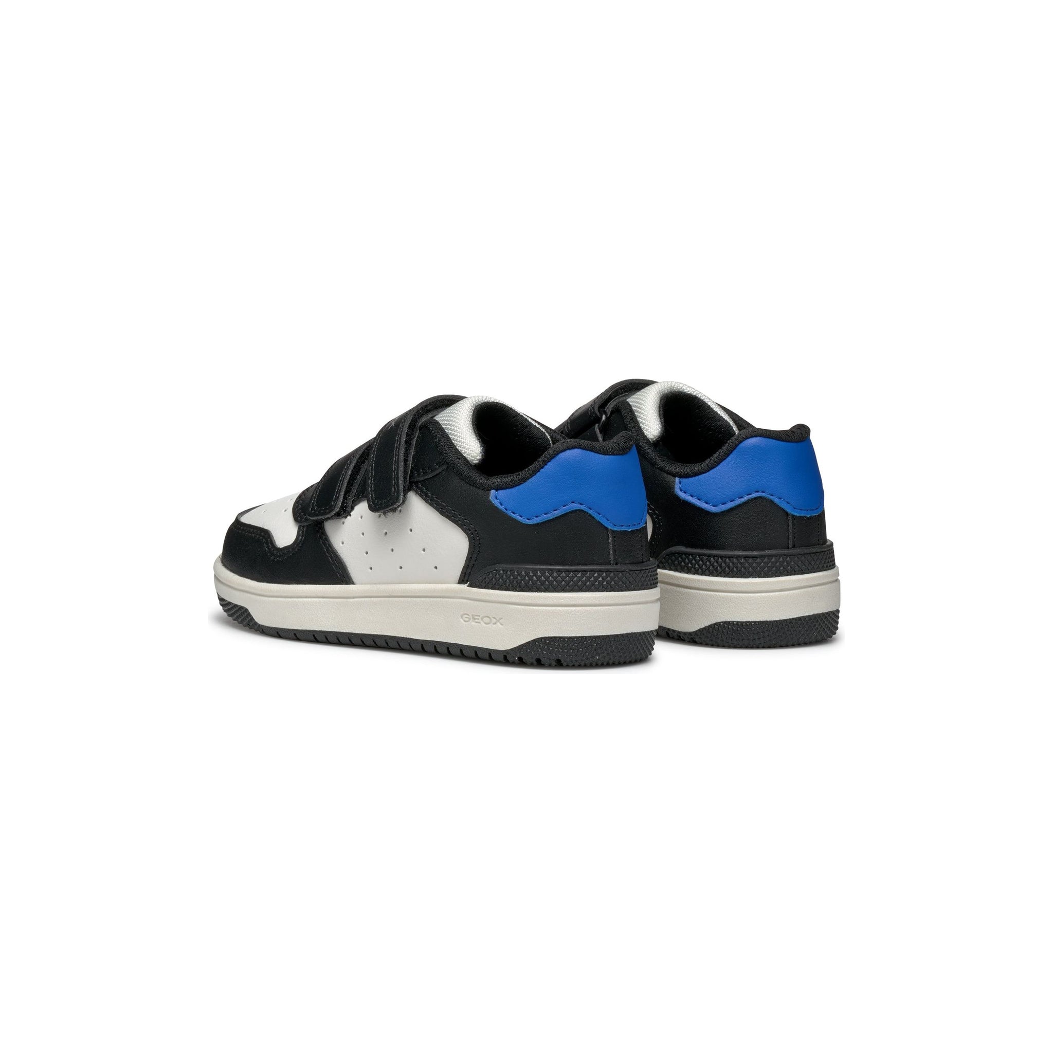 GEOX Washiba (J46LQA) -Kids Velcro Trainer in White/Royal/Black | GEOX Shoes | Wisemans | Bantry | Shoe Shop | Munster | Ireland
