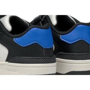 GEOX Washiba (J46LQA) -Kids Velcro Trainer in White/Royal/Black | GEOX Shoes | Wisemans | Bantry | Shoe Shop | Munster | Ireland