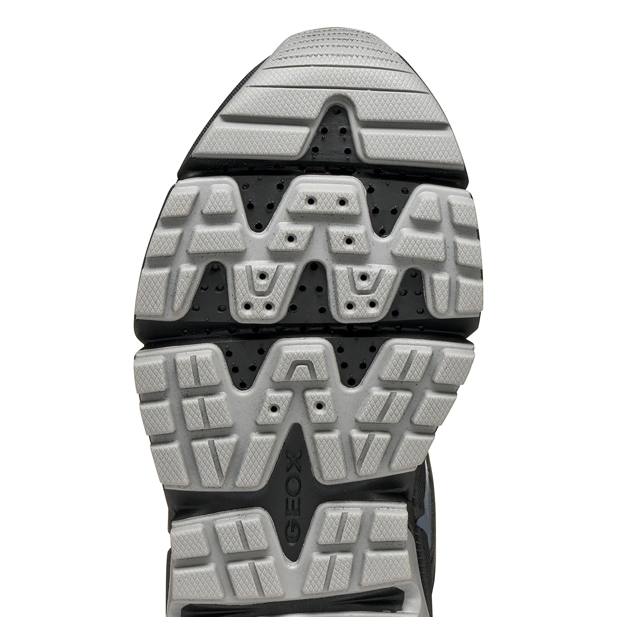 GEOX Flexyper - Kids Lace Trainer in Black