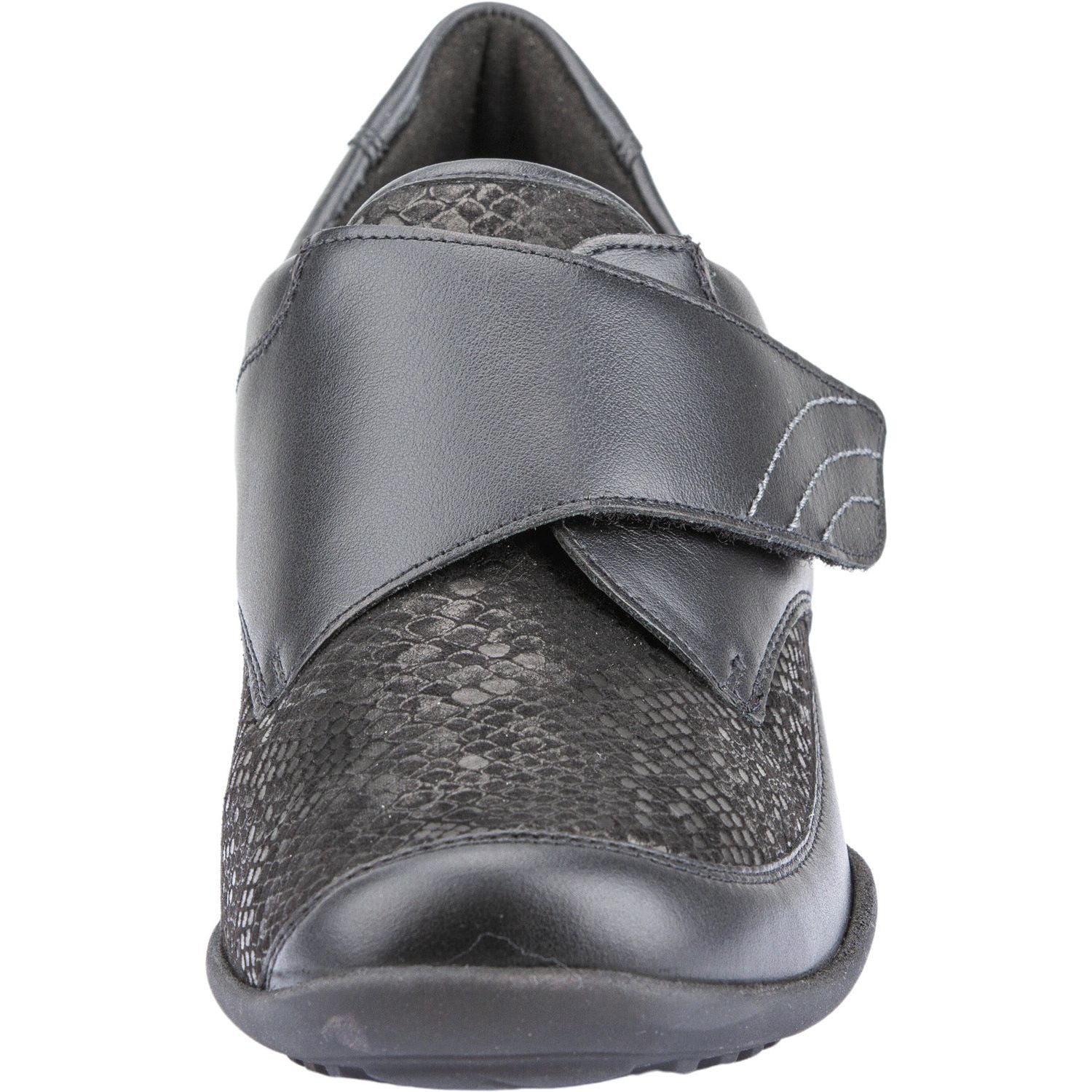 Waldlaufer Katja (K01304)- Ladies Wide Fit Velcro Shoe in Black | Waldlaufer Shoes & Boots | Wide fit Shoes | Wisemans | Bantry | West Cork | Cork | Ireland