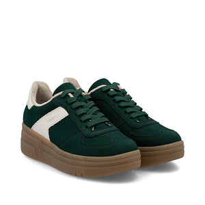 Rieker M7602 &nbsp;- Ladies Lace Trainer in Green | Rieker Shoes | Wisemans | Bantry | West Cork | Shoe Shop | Munster