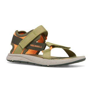 Merrell MK367534 - Childrens Walking Sandal in Olive. Merrell Hiking Boots &amp; Shoes | Wisemans | Bantry | Shoe Shop | West Cork | Ireland