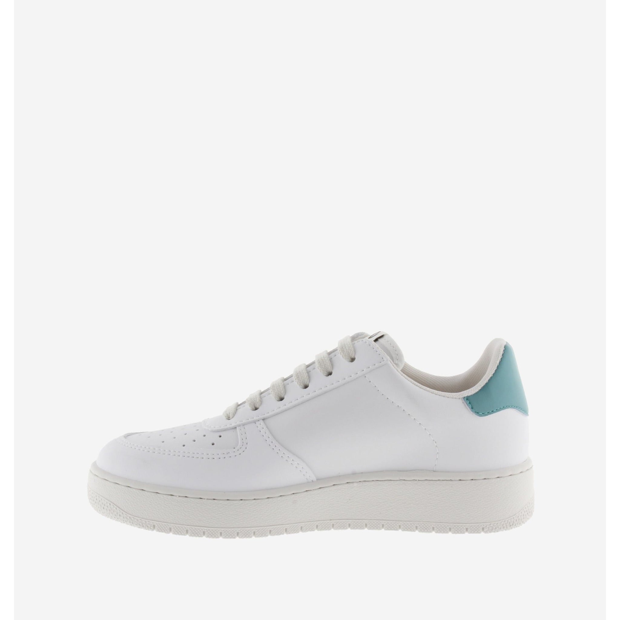 Victoria Madrid(1258201) - Ladies Platform Lace Trainer in White/Fuchsia/Green | Victoria Trainers | Wisemans | Shoe Shop | West Cork | Ireland