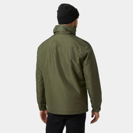 Helly Hansen Dubliner - Mens  Insulated Rain Jacket  in Utility Green