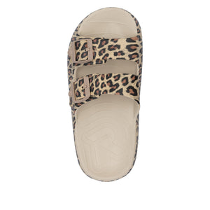 Rieker Evolution P2450 - Ladies Mule in Leopard Print | Rieker | Wisemans | Bantry | Shoe Shop | West Cork | Munster