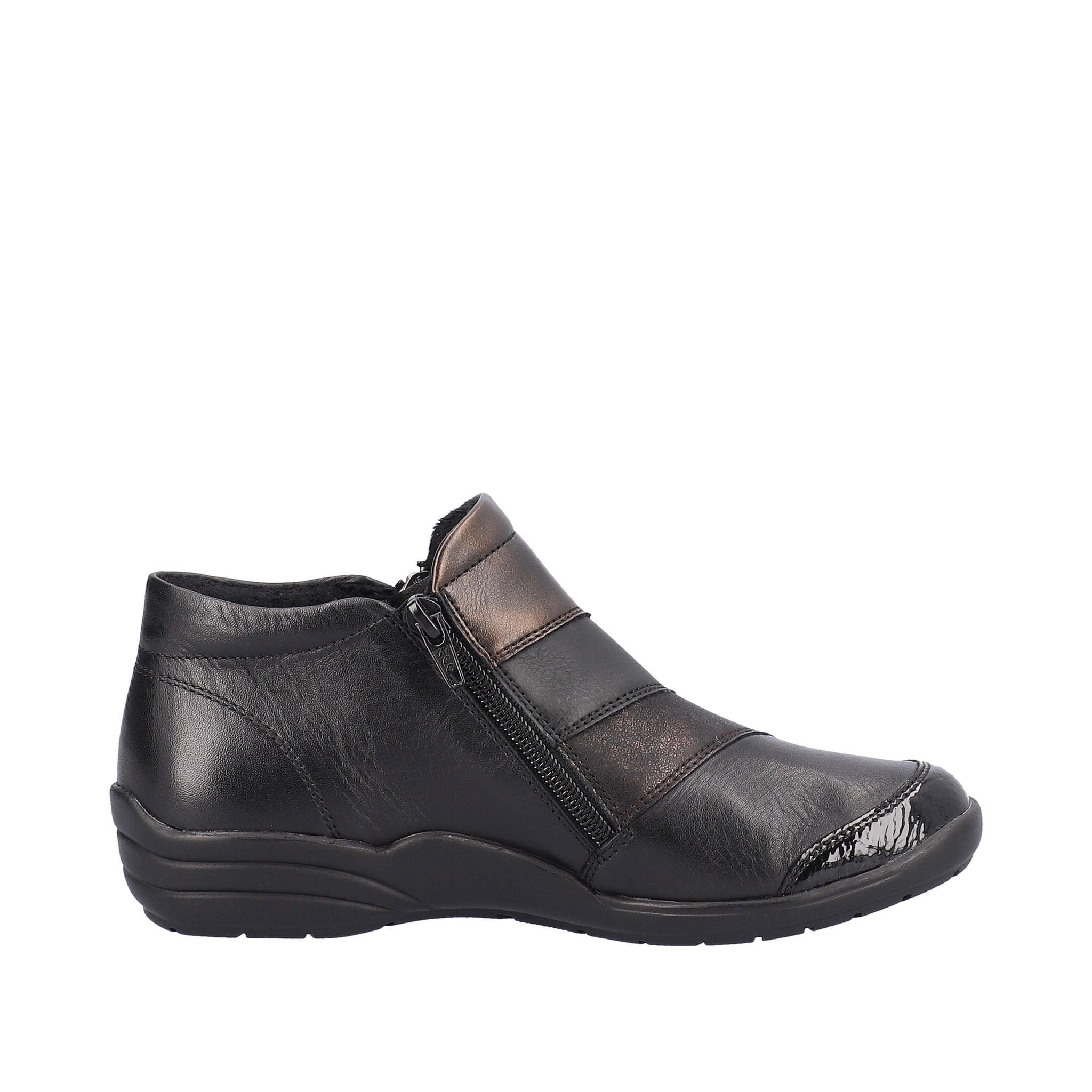 Remonte R7678 - Ladies Double Zip Ankle Boot | Remonte Shoe | Wisemans | Bantry | Shoe Shop | Cork | Munster | Ireland